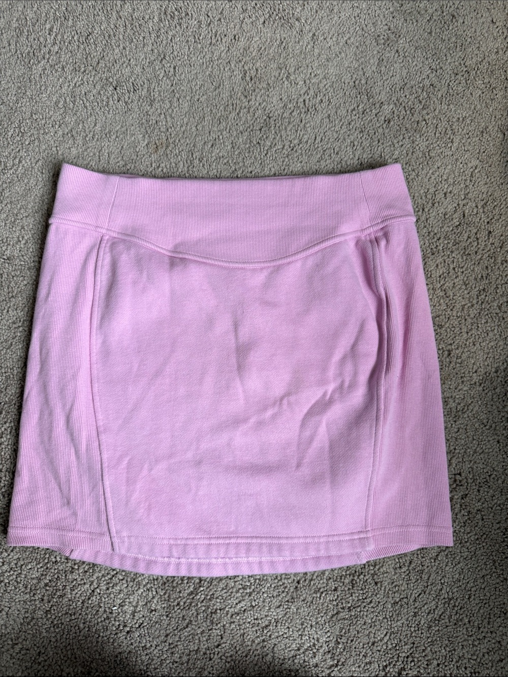 lululemon athletica Light Purple Knit Mini Skirt